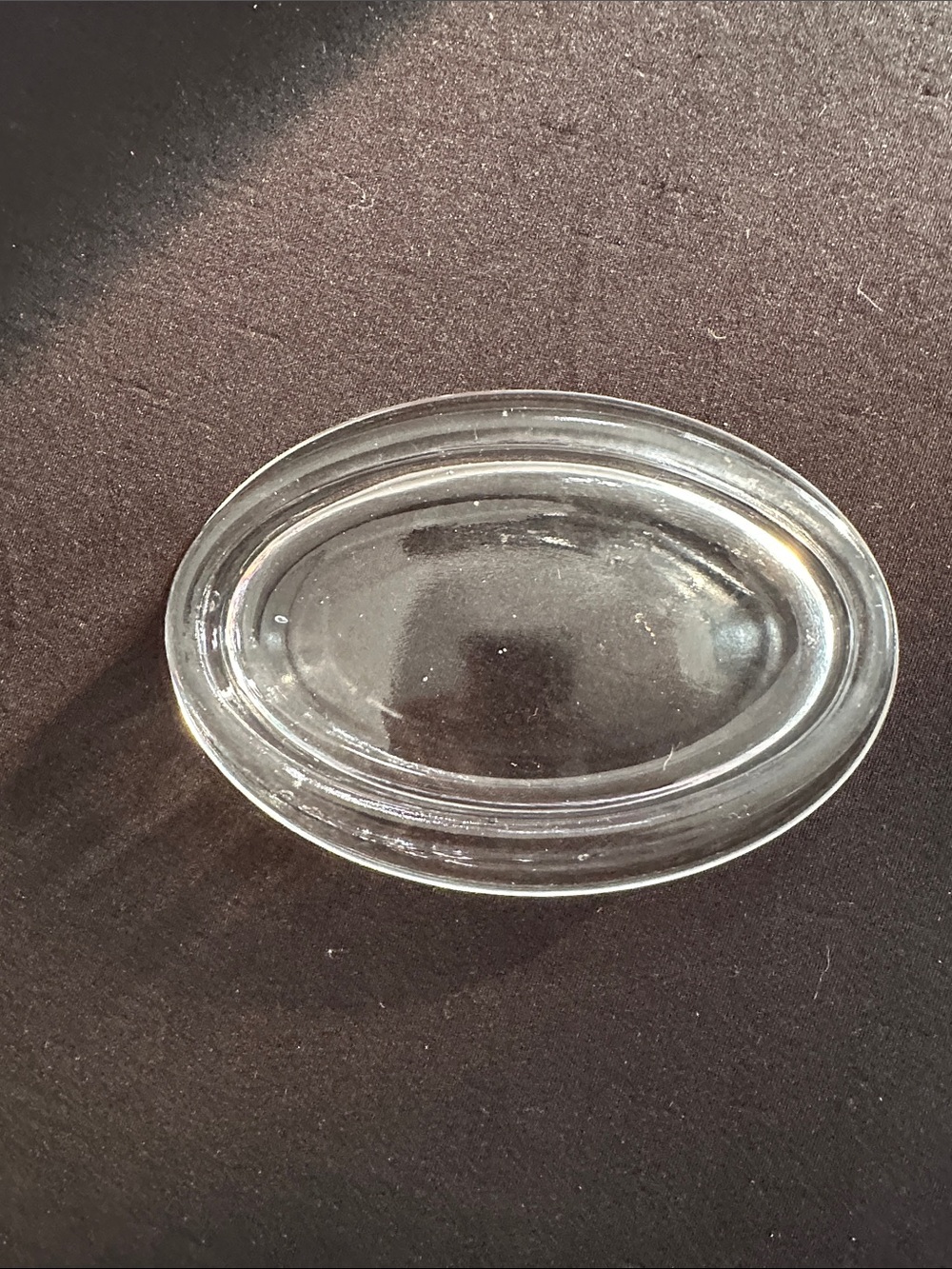 Glass Oval cigar 420 ashtray